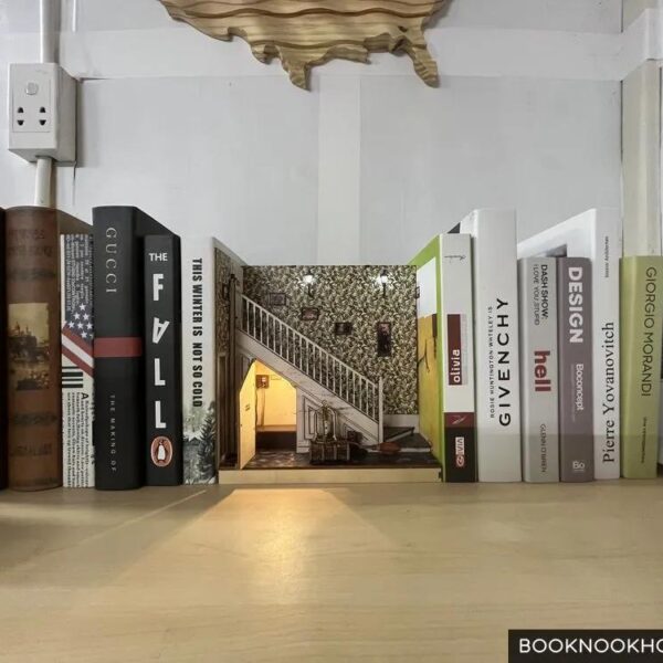 Cupboard Under Stair Book Nook Harry Potter DIY Bookshelf Insert 5