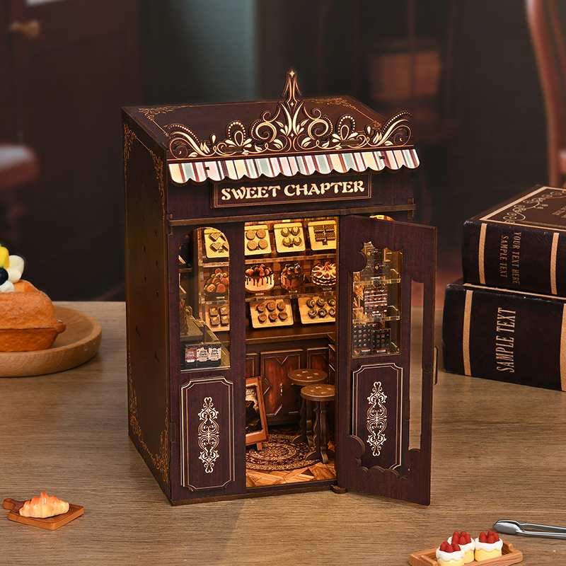 Sweet Haven Patisserie Miniature House Kit Sweet Haven Patisserie Miniature House Kit