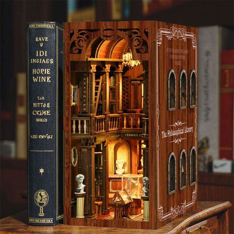 Philosopher’ s Study DIY Book Nook Kit