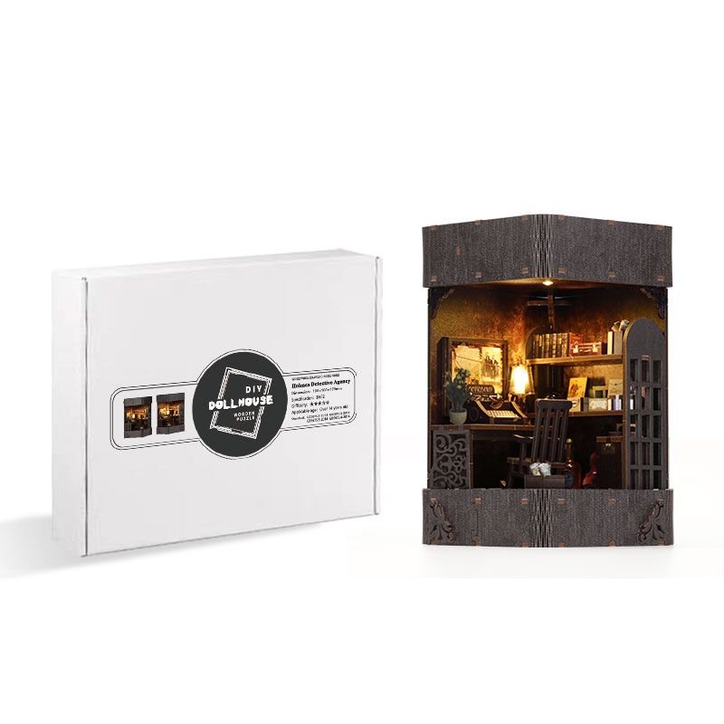Mini Detective Agency DIY Book Nook Kit Mini Detective Agency DIY Book Nook Kit