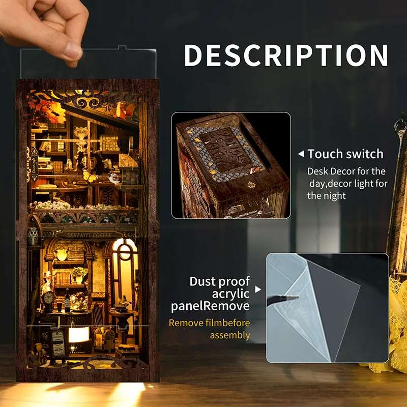 Serenity Coffee House Miniature House Kit