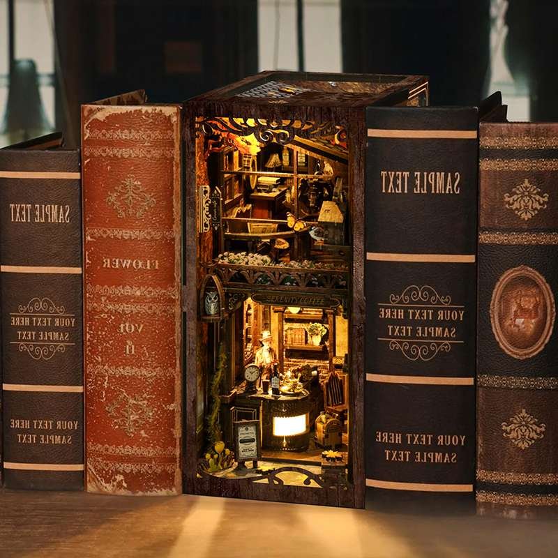 Serenity Coffee House Miniature House Kit Serenity Coffee House Miniature House Kit