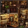 Vintage Tavern Bar Miniature House Kit