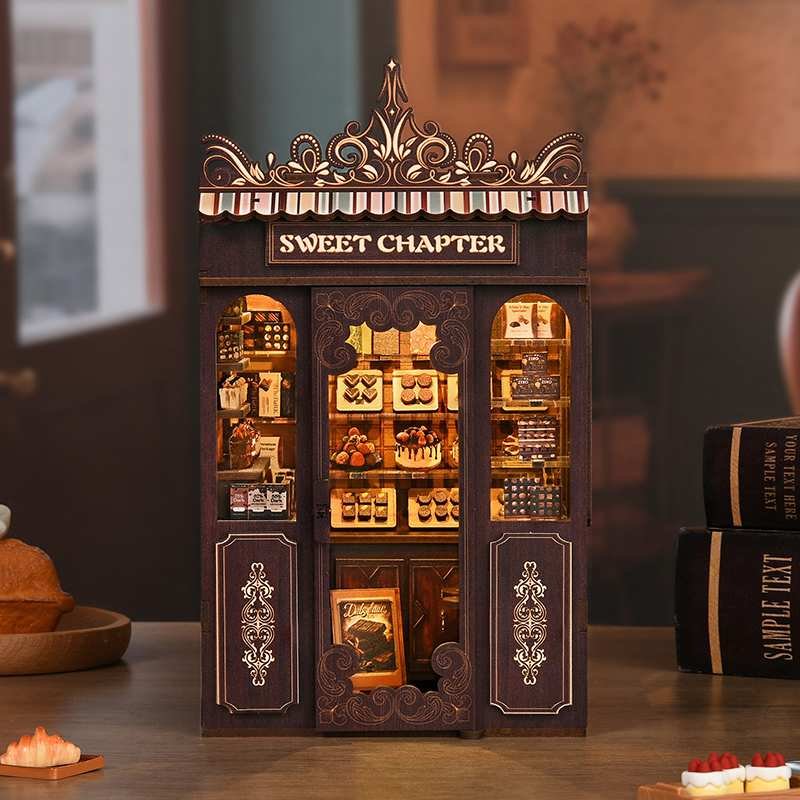 Sweet Haven Patisserie Miniature House Kit Sweet Haven Patisserie Miniature House Kit