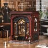 Warm Coffee House Miniature House Kit