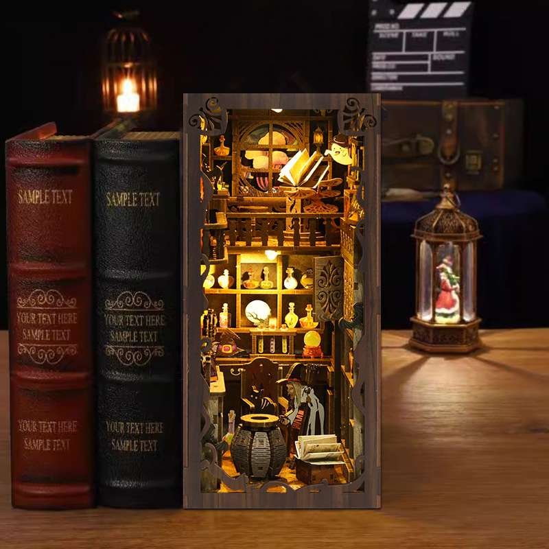 Witch’ s Enchanted Workshop DIY Book Nook Kit