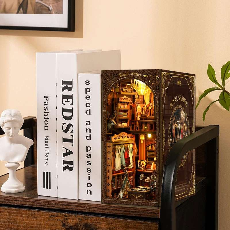 Vintage Tailor Shop Miniature House Kit