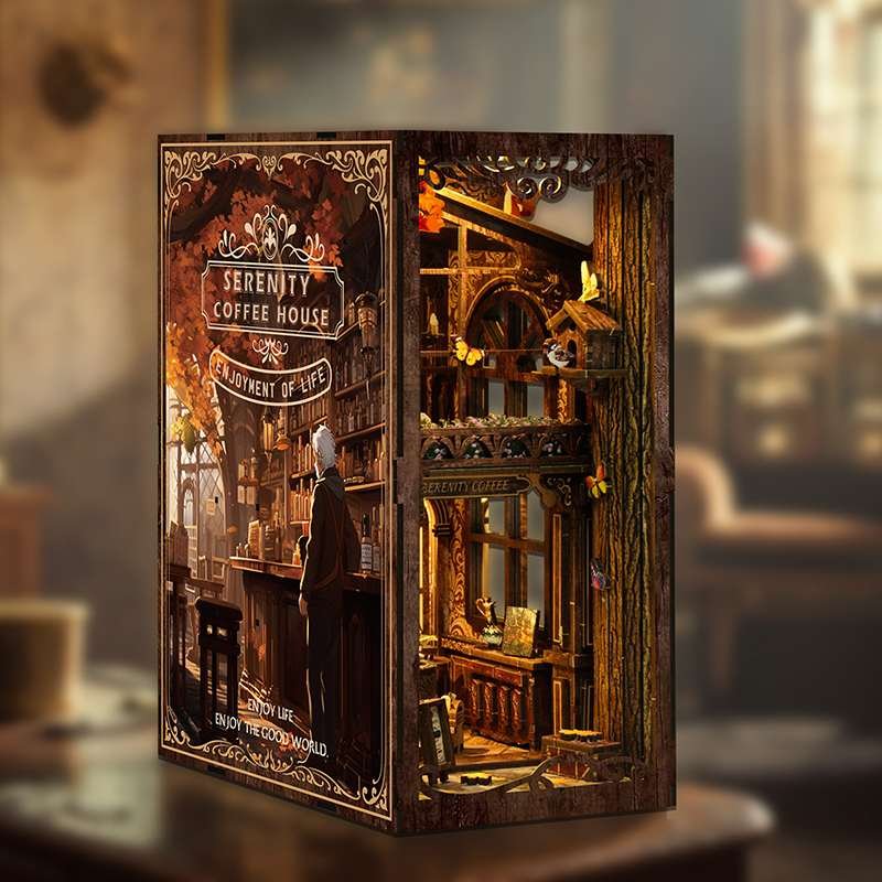 Serenity Coffee House Miniature House Kit