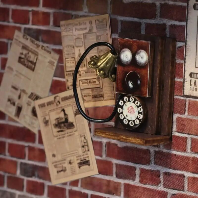 Vintage Railway Station DIY Book Nook Kit