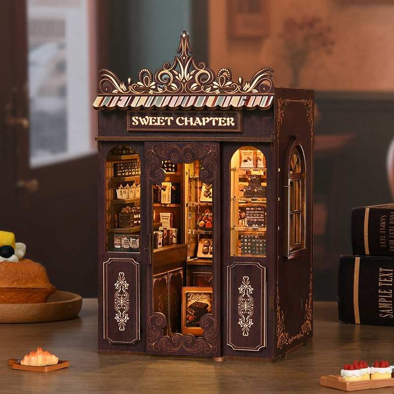 Sweet Haven Patisserie Miniature House Kit Sweet Haven Patisserie Miniature House Kit