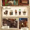 Vintage Study Room DIY Book Nook Kit