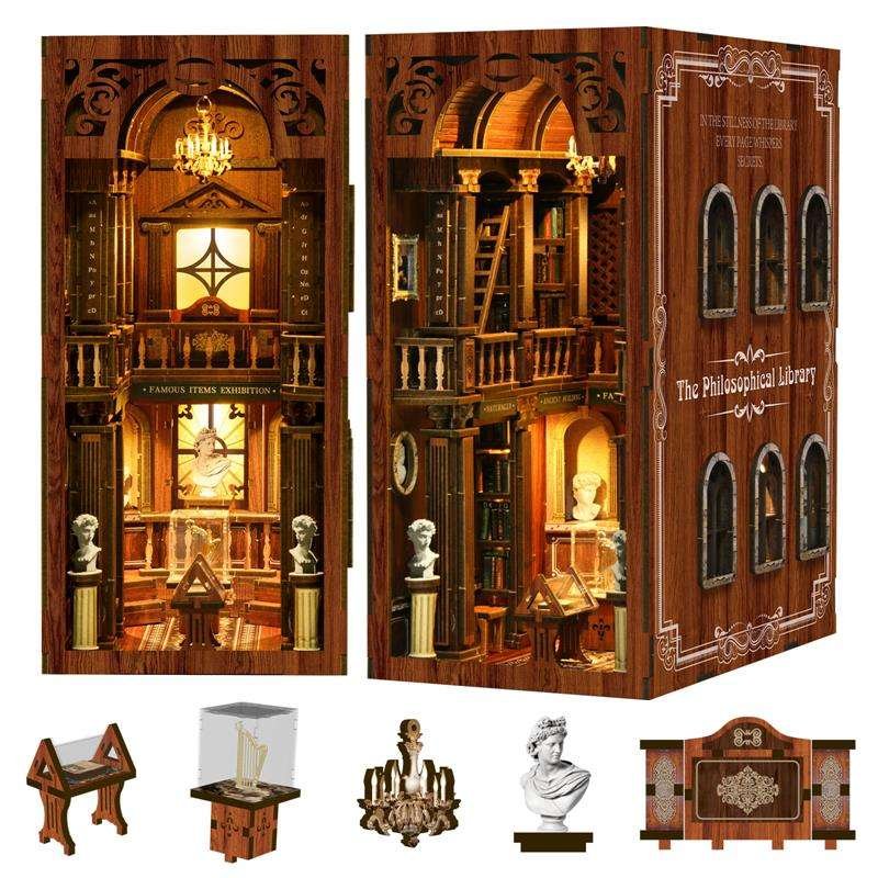 Philosopher’ s Study DIY Book Nook Kit