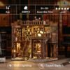 Grand Library Hall DIY Book Nook Kit