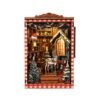 Snowy Christmas Cabin Miniature House Kit