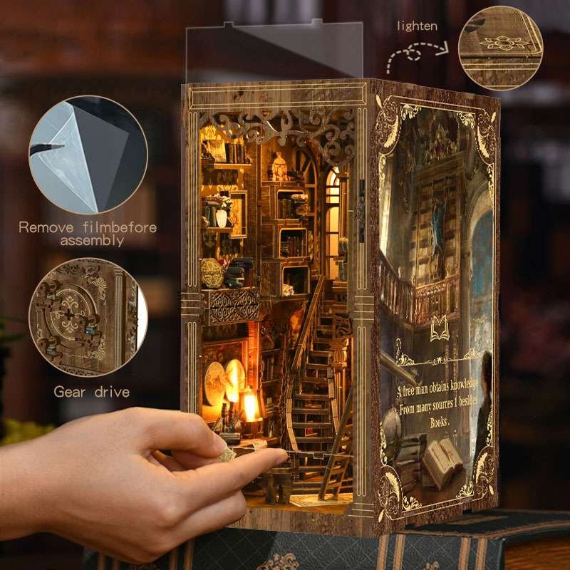 Antique Book Archive DIY Book Nook Kit