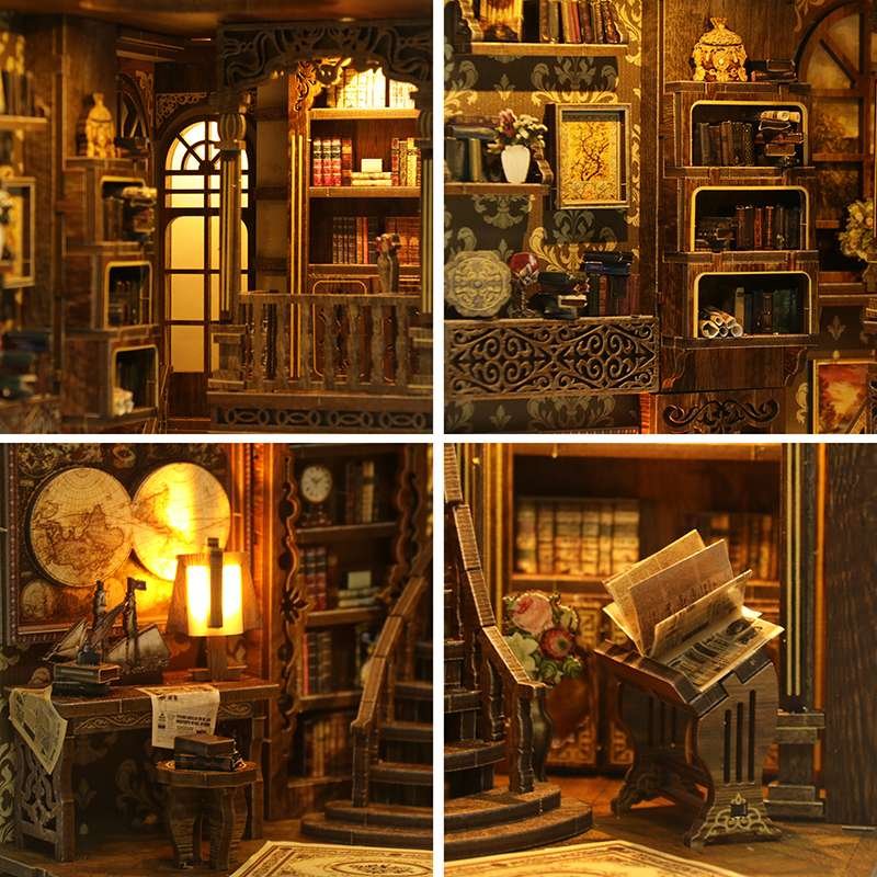 Antique Book Archive DIY Book Nook Kit