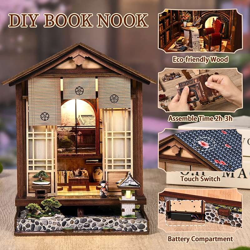 Zen Sakura House Miniature House Kit
