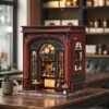 Warm Coffee House Miniature House Kit