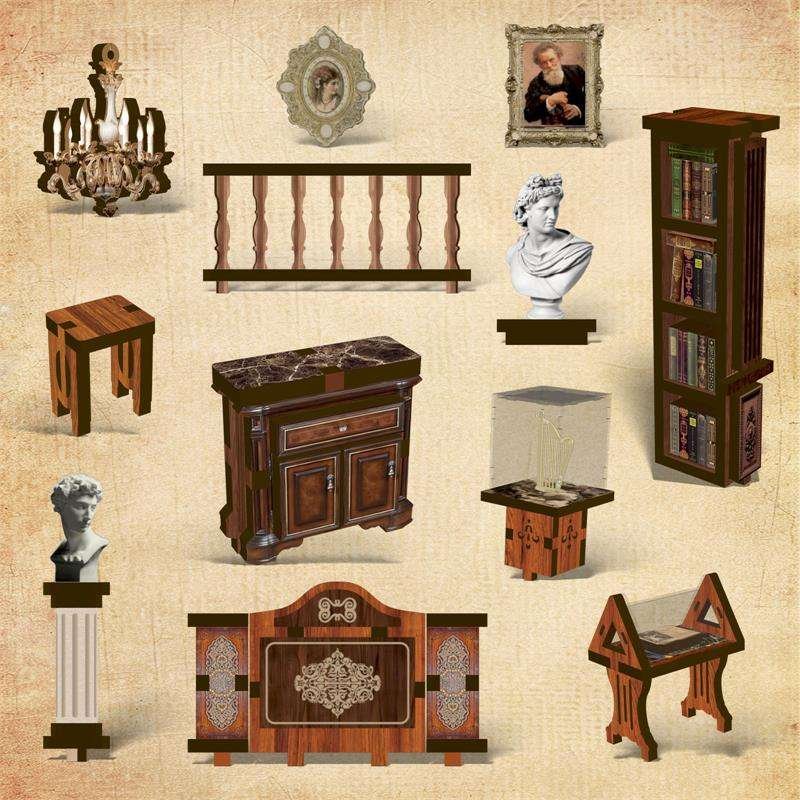 Philosopher’ s Study DIY Book Nook Kit