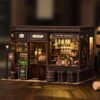 Vintage Tavern Bar Miniature House Kit