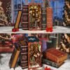 Cozy Christmas Village DIY Book Nook Kit