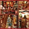Christmas Shop Miniature House Kit