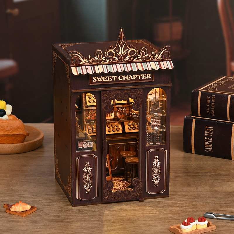 Sweet Haven Patisserie Miniature House Kit Sweet Haven Patisserie Miniature House Kit