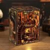 Vintage Library Study DIY Book Nook Kit