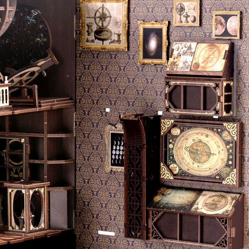 Celestial Observatory DIY Book Nook Kit