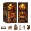 Vintage Tailor Shop DIY Miniature House Kit – Retro British-Style Bookend
