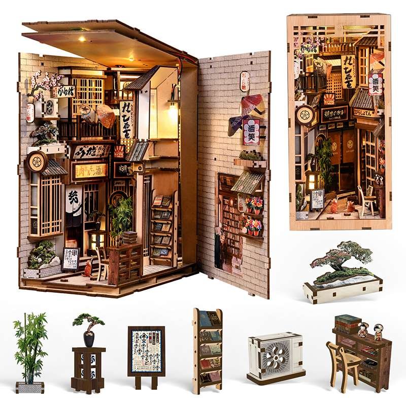 Cat Alley House DIY Book Nook Kit